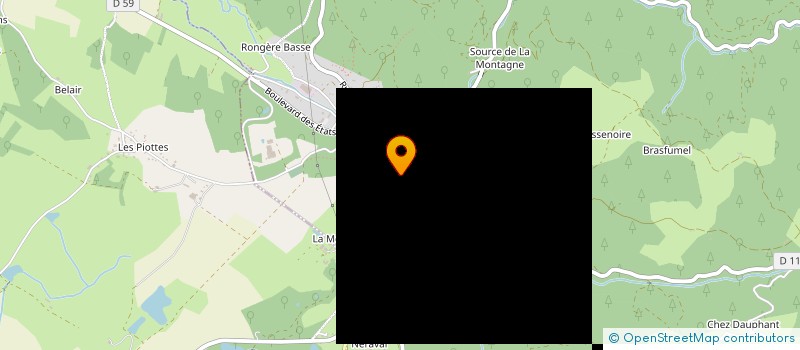 localisation de l'entreprise DUCLOS VALENTE  CHATELDON