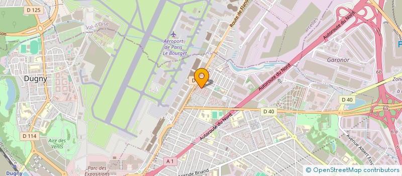 localisation de l'entreprise DUCLOVEL  LE BLANC-MESNIL