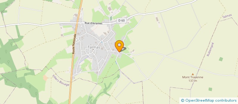 localisation de l'entreprise DUCLOY BATIMENT PEINTURE 80  RUBEMPRE