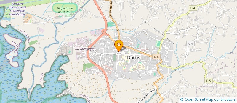 localisation de l'entreprise DUCOFIRM SARL à DUCOS