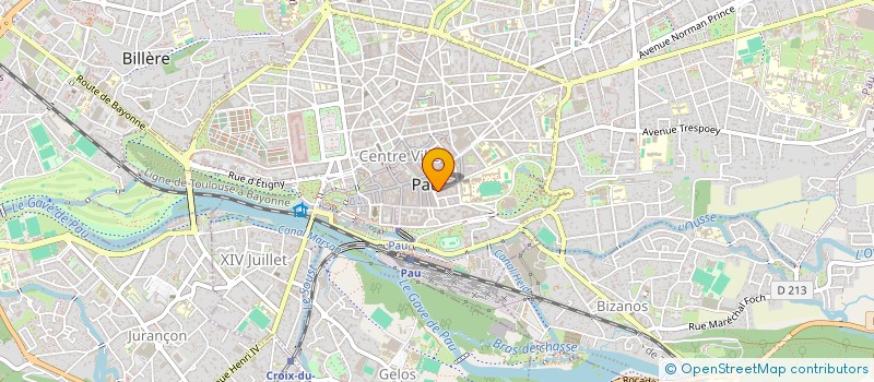 localisation de l'entreprise DUCOIN MARGUIRAUT TARDY  PAU