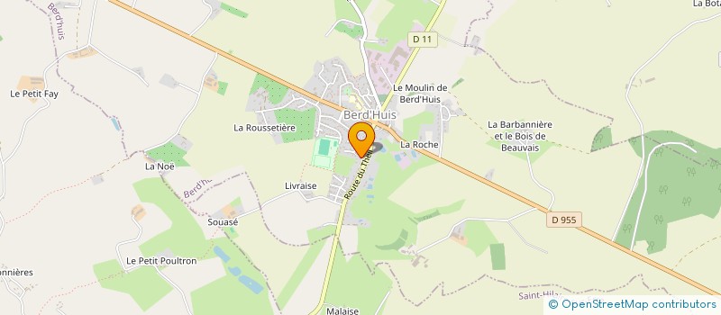 localisation de l'entreprise DUCOLAS à BERD'HUIS