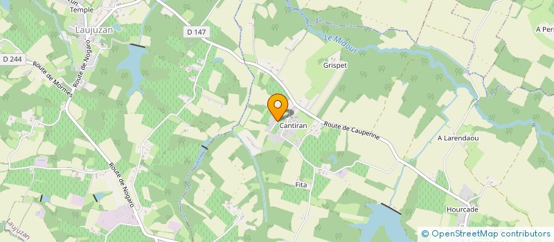 localisation de l'entreprise DUCOM DIDIER SARLU  CAUPENNE D'ARMAGNAC