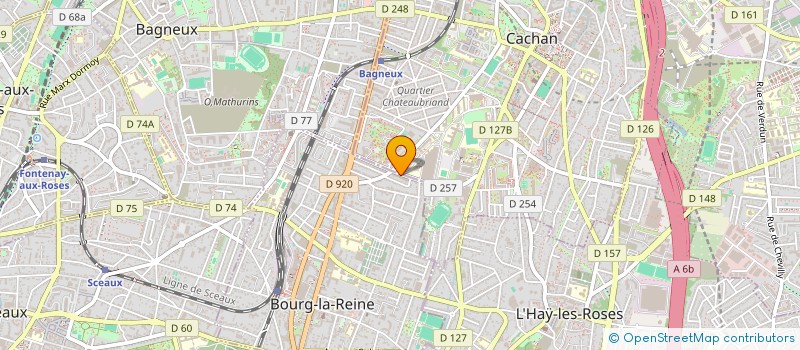 localisation de l'entreprise DUCOMMUN HENRI ET TURPYN LUCIEN à BOURG-LA-REINE