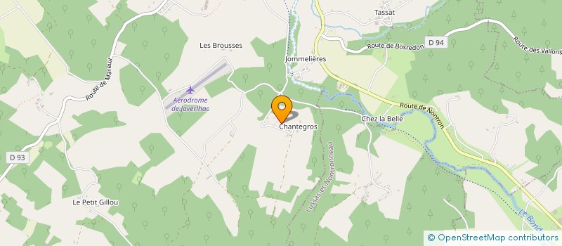 localisation de l'entreprise DUCONGE ET FILS  JAVERLHAC-ET-LA-CHAPELLE-SAINT-ROBERT