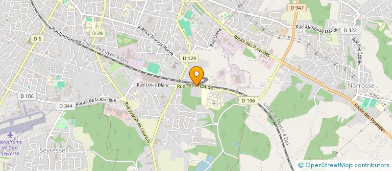 localisation de l'entreprise DUCORAL&CO à DAX