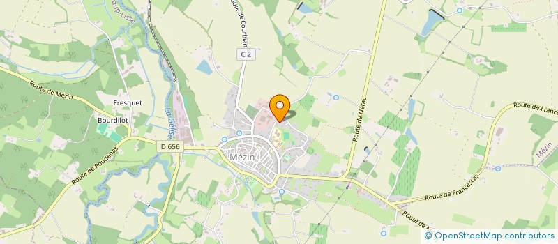 localisation de l'entreprise DUCOS LUCAS  MEZIN