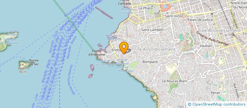 localisation de l'entreprise DUCOTEAU à MARSEILLE