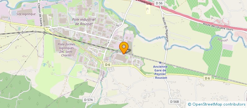 localisation de l'entreprise DUCOURNAU LOGISTIQUE à PEYNIER