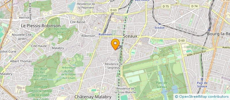 localisation de l'entreprise DUCOURNEAU, EXPERTISE, MEDIATION à SCEAUX