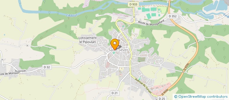 localisation de l'entreprise DUCOURNEAU MARSAN à SAINT-SEVER