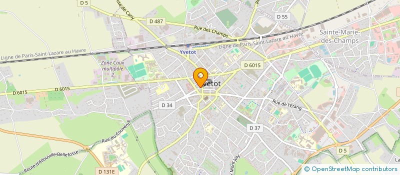 localisation de l'entreprise DUCOURTIL EXPERTISE à YVETOT