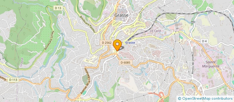 localisation de l'entreprise DUCOURTIOUX MATERIAUX à GRASSE