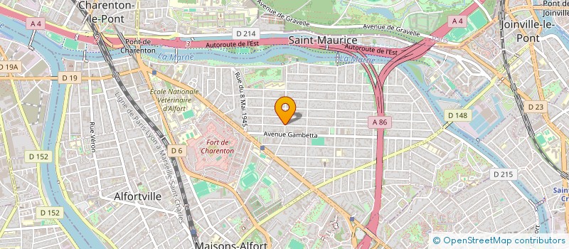 localisation de l'entreprise DUCRE ENERGIE à MAISONS-ALFORT