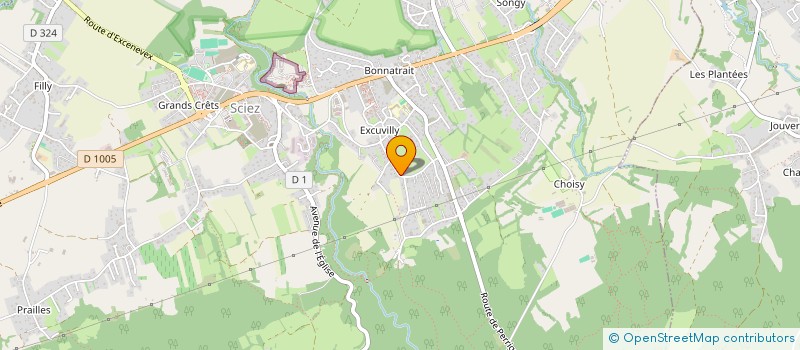 localisation de l'entreprise DUCRET FRANCK ET FORESTIER STEPHANIE  SCIEZ