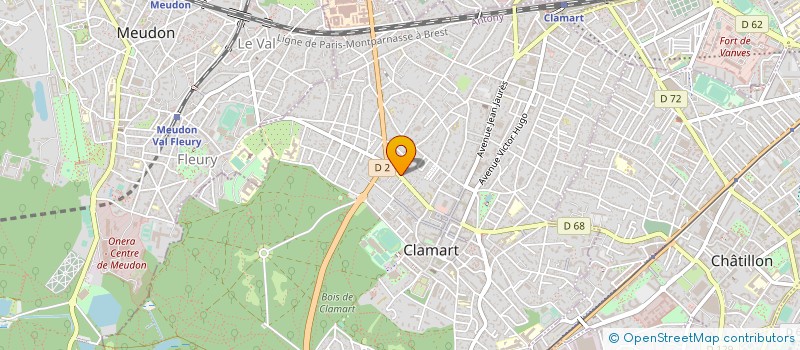 localisation de l'entreprise DUCREUX M DUFOND R RADIO TELA6  CLAMART