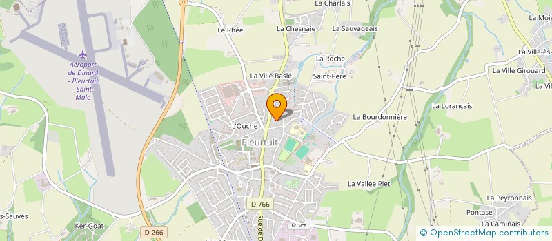 localisation de l'entreprise DUCROC  PLEURTUIT