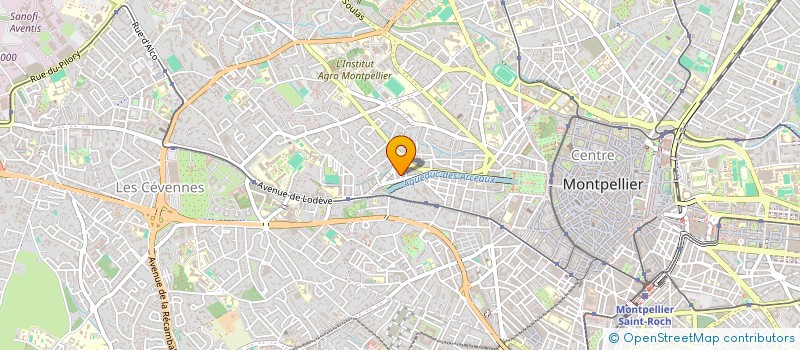 localisation de l'entreprise DUCROCQ à MONTPELLIER