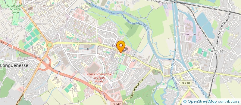 localisation de l'entreprise DUCROCQ MERLIER  ARQUES