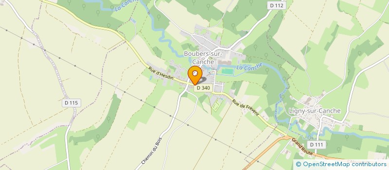 localisation de l'entreprise DUCROQUET DEVELOPPEMENT  SERICOURT