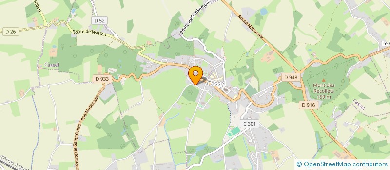 localisation de l'entreprise DUCROQUET INVEST  CASSEL