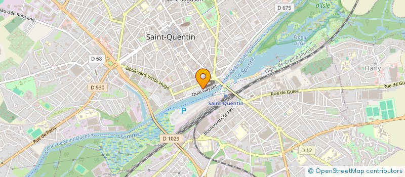 localisation de l'entreprise DUCROS EQUIPEMENT à SAINT-QUENTIN
