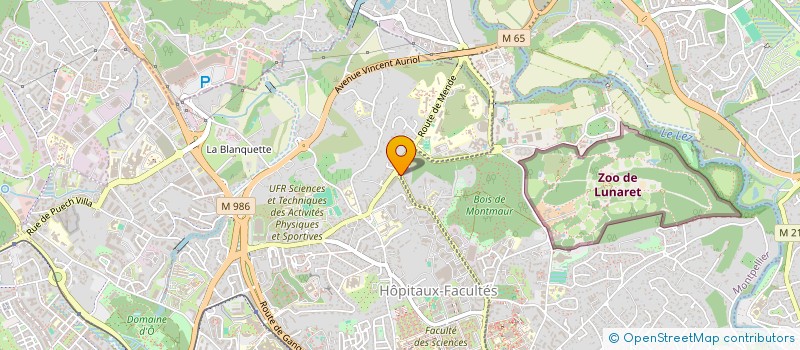 localisation de l'entreprise DUCROS SOCIETE NOUVELLE à MONTPELLIER