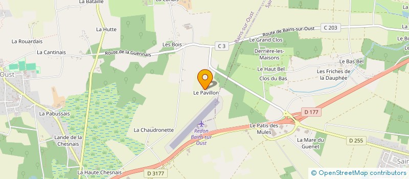 localisation de l'entreprise DUCROT-DUFOUR IMMOBILIER  BAINS-SUR-OUST