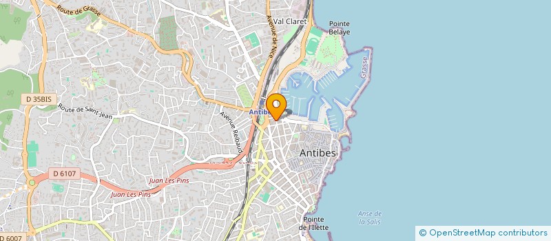 localisation de l'entreprise DUCROTARIK à ANTIBES