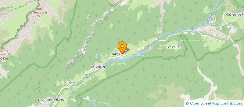 localisation de l'entreprise DUCROZINGUERIE à SAMOENS
