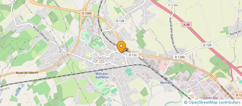 localisation de l'entreprise DUCRUET EXPERTISES  GRENOBLE