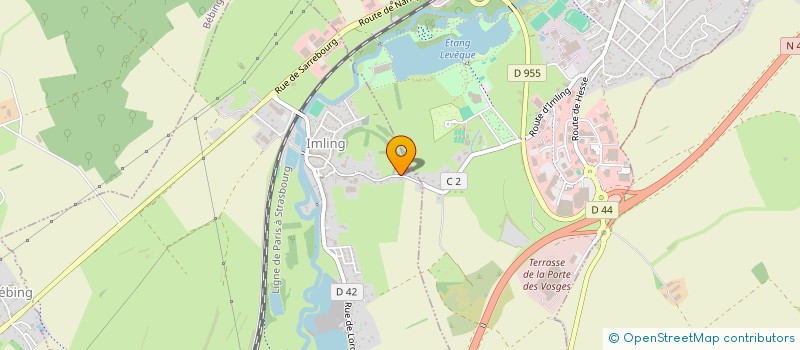 localisation de l'entreprise DUCS DE BAR  IMLING