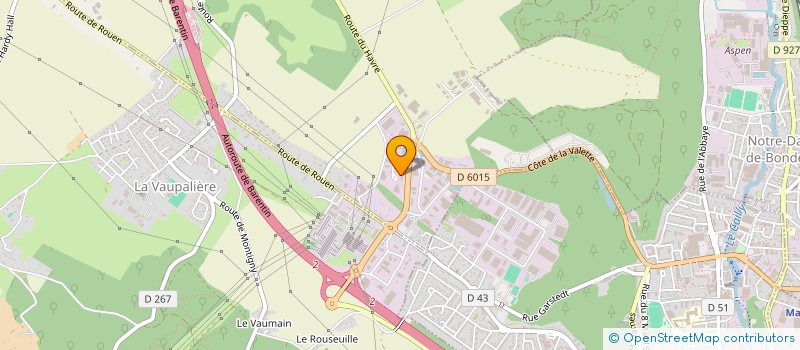 localisation de l'entreprise DUCS DE NORMANDIE CHAPTER  SAINT-JEAN-DU-CARDONNAY