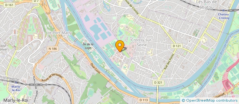 localisation de l'entreprise DUCTUS à CROISSY-SUR-SEINE