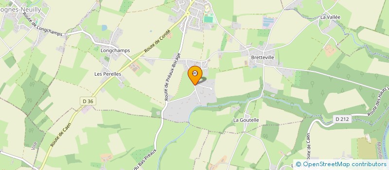 localisation de l'entreprise DUCY  SAINTE-HONORINE-DU-FAY