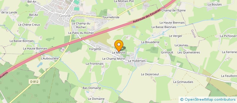 localisation de l'entreprise DUCYL  GOSNE