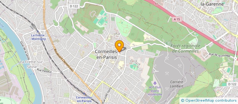 localisation de l'entreprise DUDICOURT CONSULTING à CORMEILLES-EN-PARISIS