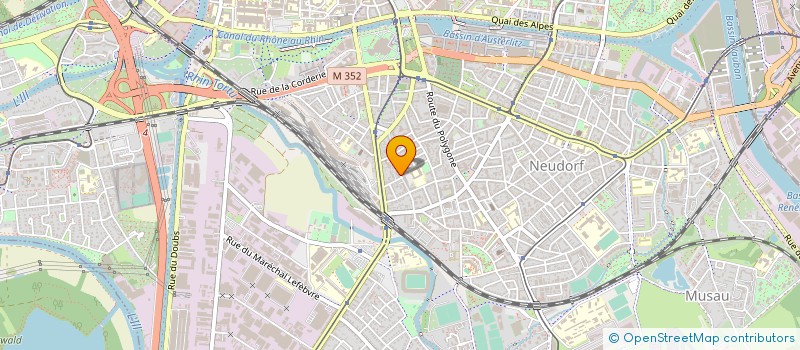 localisation de l'entreprise DUDIX FRANCE à STRASBOURG
