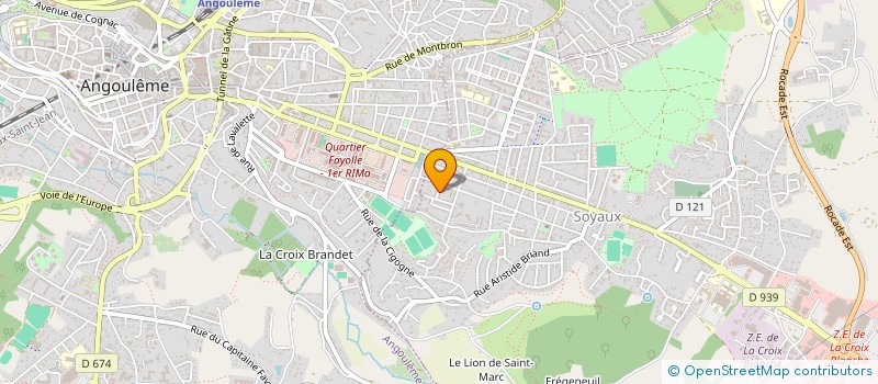 localisation de l'entreprise DUDOGNON à SOYAUX