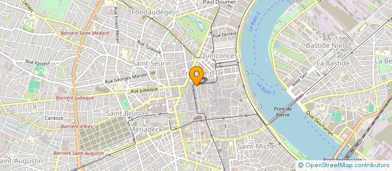 localisation de l'entreprise DUDON  BORDEAUX