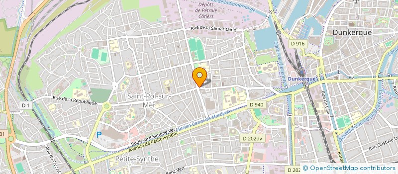 localisation de l'entreprise DUDU à DUNKERQUE