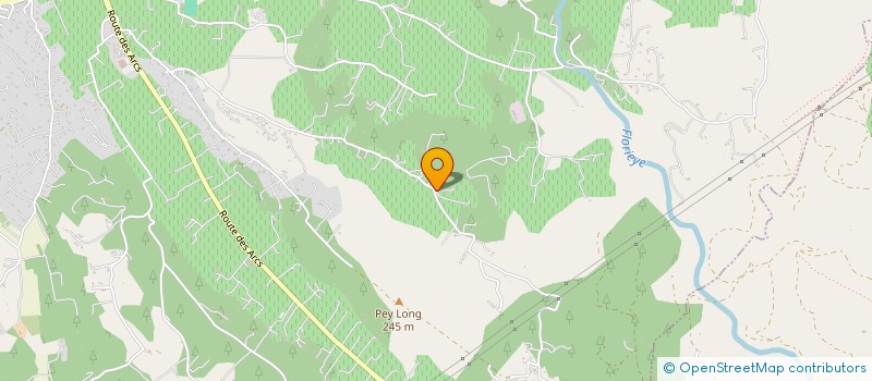 localisation de l'entreprise DUDU DES CABRES  LORGUES