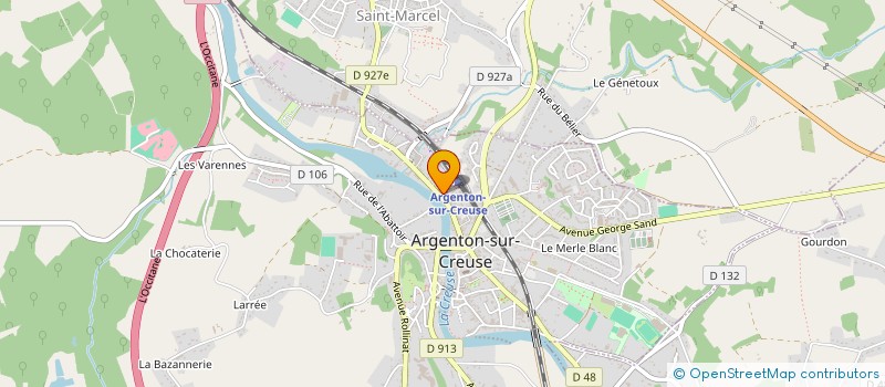 localisation de l'entreprise DUDU END COMPAGNIE à ARGENTON-SUR-CREUSE