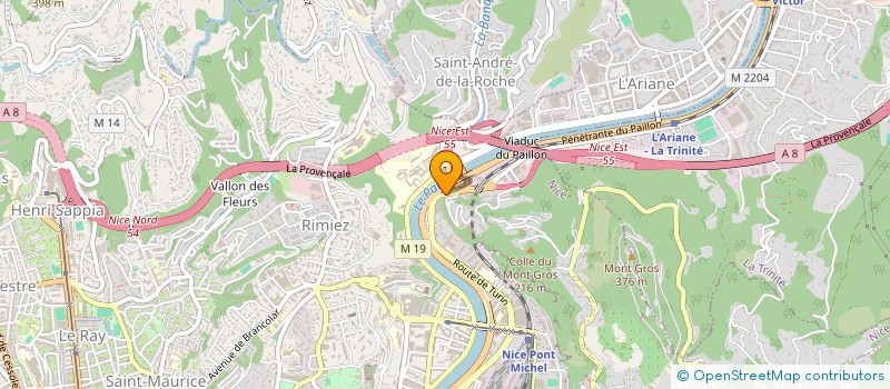 localisation de l'entreprise DUDU TAXI à NICE