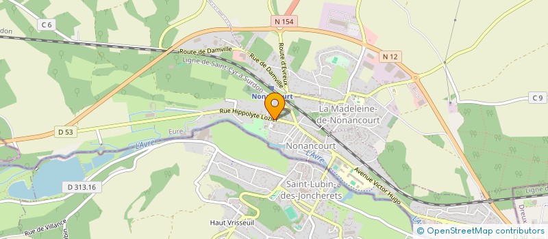 localisation de l'entreprise DUDULOVE  NONANCOURT