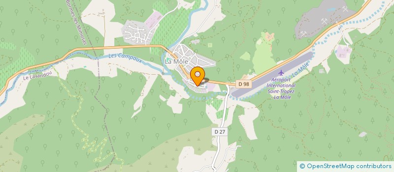 localisation de l'entreprise DUE  LA MOLE