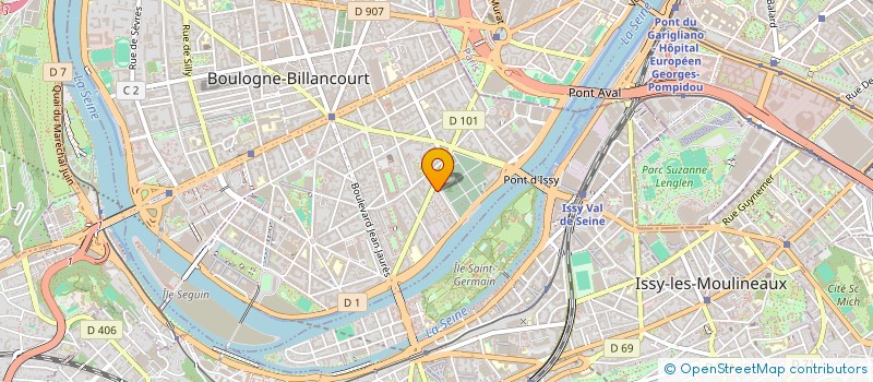 localisation de l'entreprise DUE DEAL à BOULOGNE-BILLANCOURT