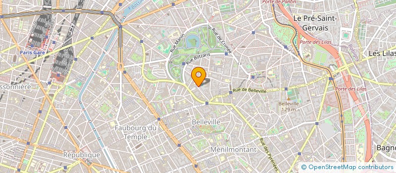 localisation de l'entreprise DUEL  PARIS