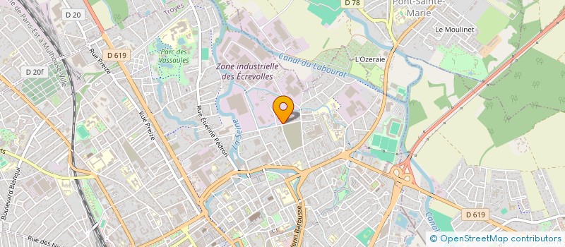 localisation de l'entreprise DUET CONCEPTION  TROYES