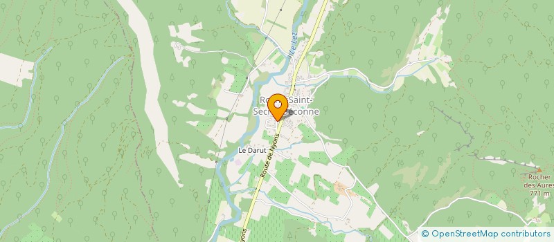 localisation de l'entreprise DUETTO IMMO  ROCHE-SAINT-SECRET-BECONNE